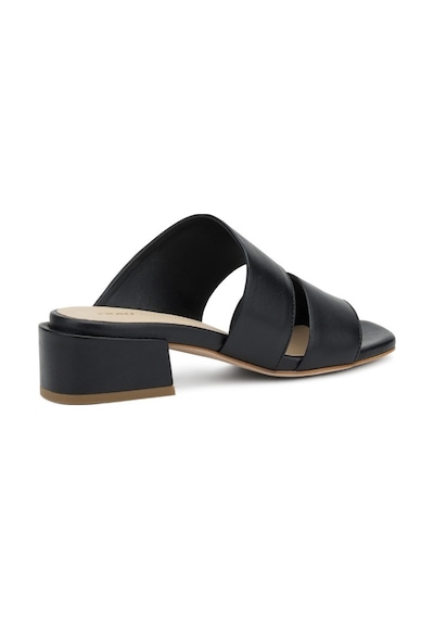 Terlik Kadın 87p1 Frau Nappa Leather Nero Null Siyah