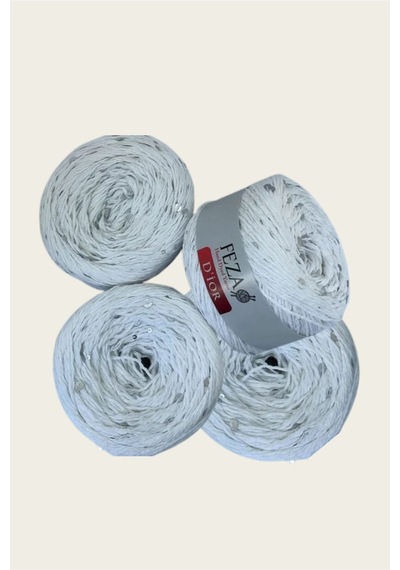 Dior El Örgü İpliği 100 Gr 4 Lü Paket 310 M %75 Cotton %25 Pes Yumuşak Ve Tok Doku