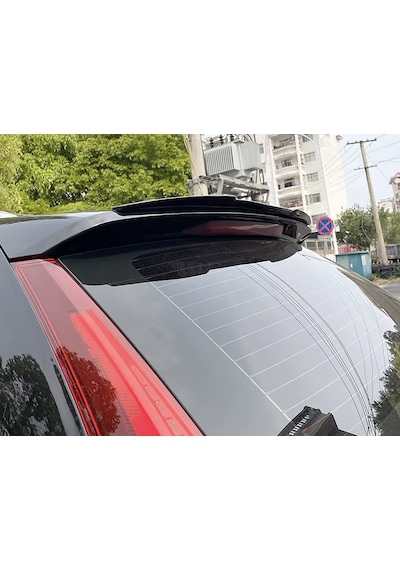 Volvo Xc60 Spoiler Parlak Siyah Spoyler Plastik İthal 2018-2021