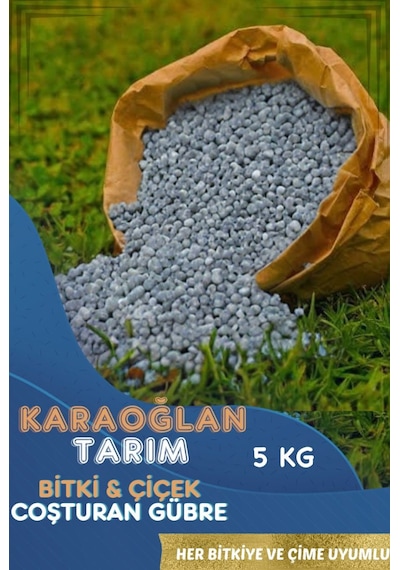 Çiçek Bitki Coşturan Akıllı Gübre Çim - Çiçek Bitki Coşturan Azot