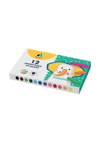 Pastel Boya 12 Renk Diğer