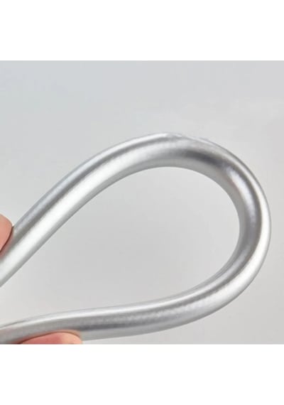 Mintev Gri Pvc Malzeme Ultra Dayanıklı Kırılmaz Patlamaz Kaliteli Banyo Duş Hortumu Gri