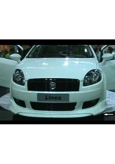 Fiat Linea Ön Tampon Eki 2008-2012 - Mat Siyah STR-674