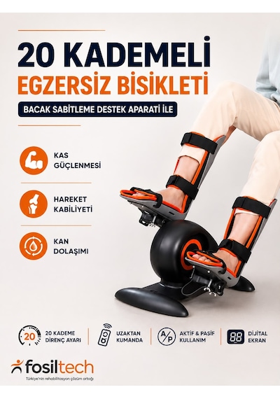 Ev Tipi Bacak Sabitlemeli Fizik Ted Avi Bisikleti