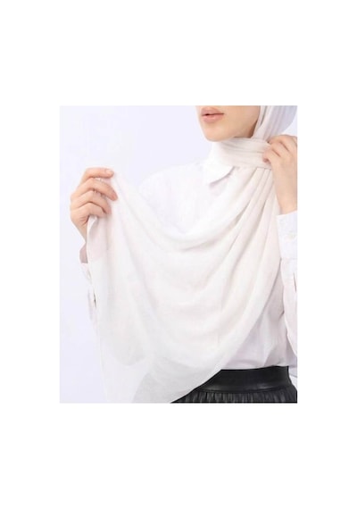 Aldaıyr Şapkalı Boneli Hazır Şal Hijab Sandy Krem