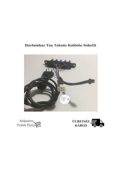 Davlumbaz Aspiratör Kablolu Soketli Tuş Takımı Yeni Tip Şalter - 419354111