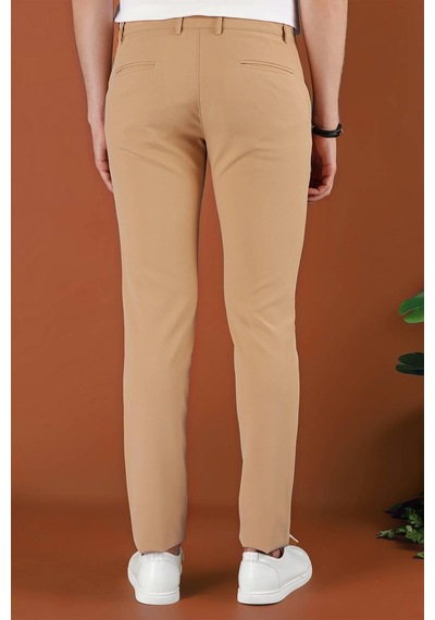 Efor P 1123 Slim Fit Camel Spor Pantolon Camel