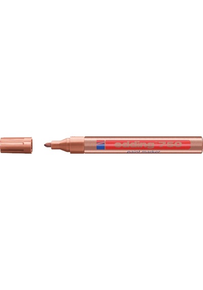 Edding Markör Boya Dekor Yuvarlak Uçlu 2-4 Mm Bakır 750 10 Adet