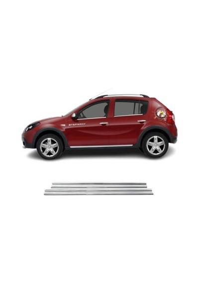 Dacia Sandero Avantajlı Krom Set 2007-2012 Arası -4ürün- Paslanma
