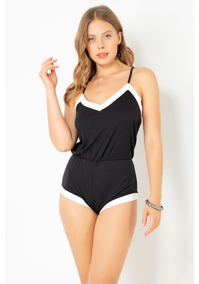 Miorre Doremi Pamuklu Şortlu Tulum Pijama 001