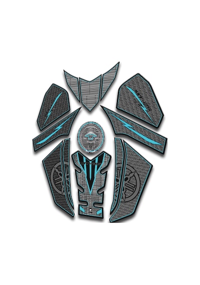 Mt25 Karbon Turkuaz Tank Pad Seti
