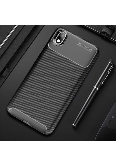 Xiaomi Redmi 7A Kilif Karbon Silikon Case 389460897