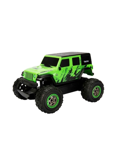 1:22 Taiyo Jeep Uzaktan Kumandalı Araba 15014 Jeep Wrangler Yeşil S00041454 Çok Renkli