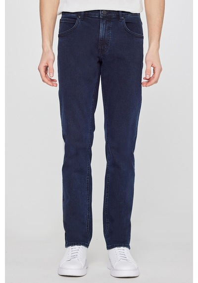 Lee Daren Straight Fit Düz Kesim Normal Bel Pamuklu Esnek Jean Denim Pantolon Lacivert