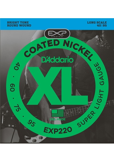 Bas Gitar Tel Seti, 40-95, Coated Nıckel, Super Lı