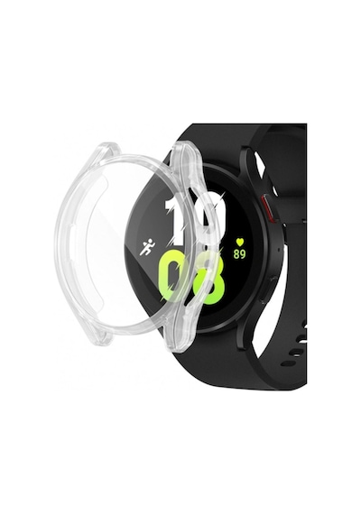 Samsung Uyumlu Galaxy Watch 5 44mm Silikon Tpu Kasa Ve Ekran Koruyucu Zore Watch Gard 15