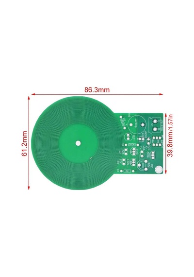 Metal Sensör Diy Kit Dedektör Elektronik Lehimleme Eğitim Devresi Dc 5v 60mm Temassız Algılayıcı