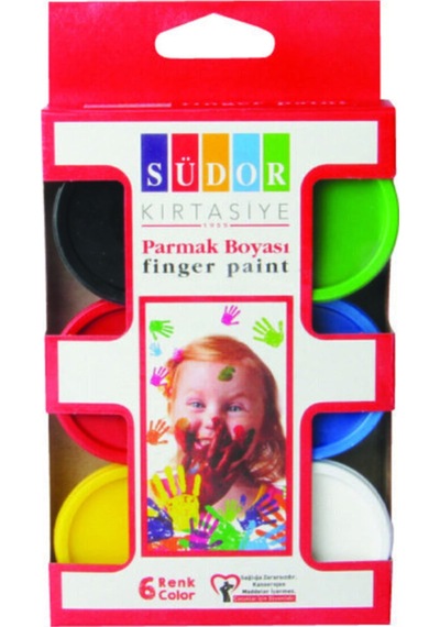 Parmak Boyası Set 6x30 Ml Çok Renkli