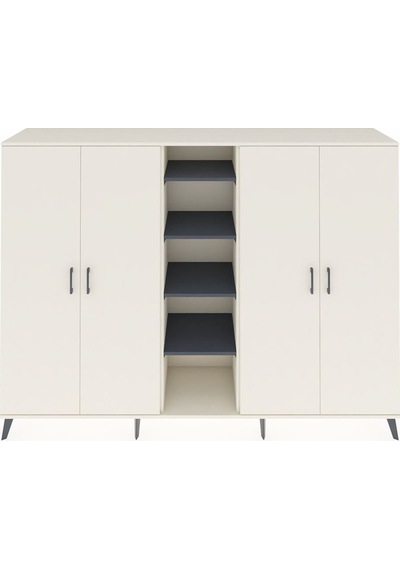 Hyperion Dolap 12 Raflı 4 Kapaklı 220x44x163 Aytaşı-aytaşı/antras Aytaşı-aytaşı/antrasit Hyperion Dolap 12 Raflı 4 Kapaklı 220x44x163 Aytaşı-aytaşı/antras Aytaşı-aytaşı/antrasit