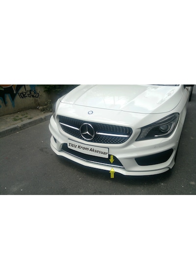 Mercedes Cla 2014-2015 Krom Ön Tampon Izgarası Aksesuarı P.Çelik