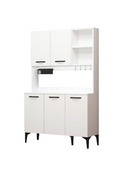 Riva Kahve Köşesi 3 Sepet Raflı 3 Kapaklı Airfry Kiler Dolabı Çok Amaçlı Beyaz Beyaz Riva Kahve Köşesi 3 Sepet Raflı 3 Kapaklı Airfry Kiler Dolabı Çok Amaçlı Beyaz Beyaz
