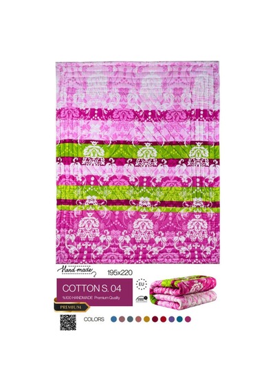 El Dikişi Çift Kişilik Emprime Yorgan Cottons.04 Cottons.04