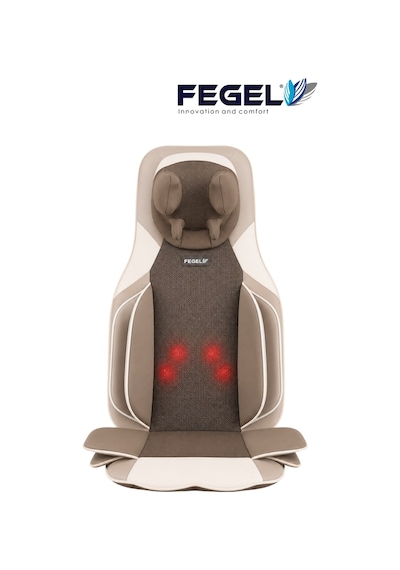 Fegel FG-C43 Shiatsu Isıtmalı Hava Basınçlı Taşınabilir Araç ve Ev Tipi Masaj Koltuğu