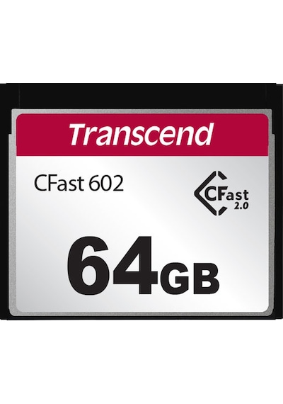 Transcend TS64GCFX602 CFX602 64 GB CFast 2.0 Compact Flash Hafıza Kartı