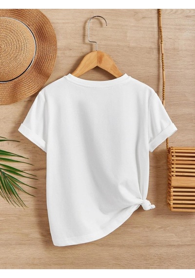 Noıssey Kod:vsk Beyaz Çocuk T-shirt Kids-hawaıı-
