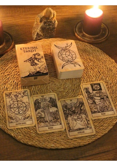 Eternal Tarot Destesi 78 Kart - Arındırma Kesesi - Demet Tütsü