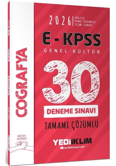 2026 E-kpss Tüm Adaylar İçin Genel Kültür Coğrafya Tamamı Çözü...