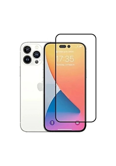 Iphone 14 Pro Max Uyumlu 9d Tam Kaplayan Parmak Izi Bırakmayan Ekran Koruyucu Film