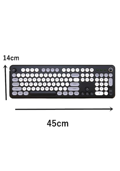 Wkb104 Wireless Sessiz 2.4ghz Kablosuz Türkçe Q Klavye Siyah