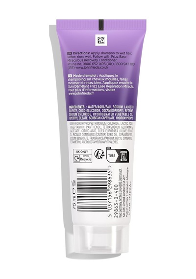 Frizz Ease 75ml Miraculous Recovery Mini Şampuan