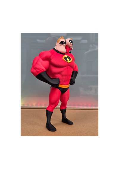 Mr.incredıble Figür 20 Cm-3d Baskı-kolleksiyonluk Biblo
