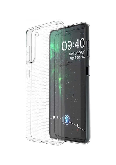 Zore Galaxy Uyumlu S21 Fe Kılıf Süper Silikon Kapak - Renksiz Renksiz