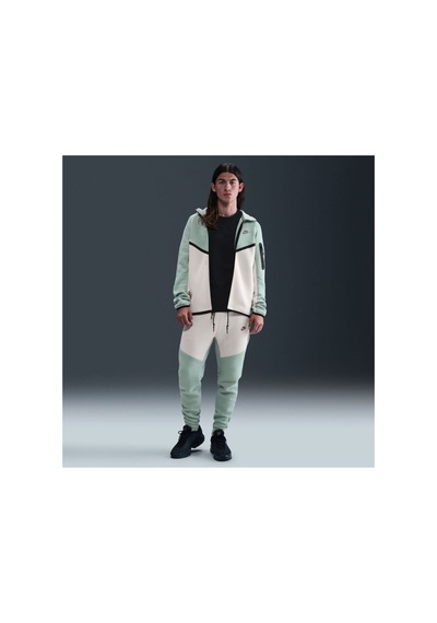 Nike Tech Fleece Windrunner Hoodie Erkek Sweatshirt Turkuaz