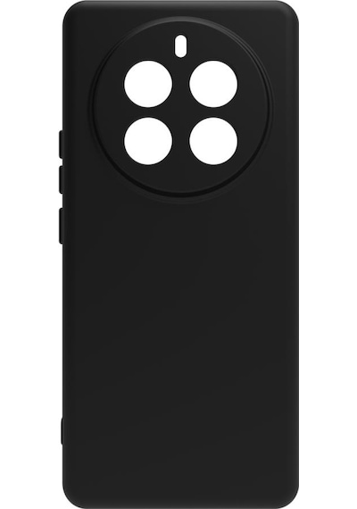 Realme 12 Pro Kılıf Kamera Korumalı Silikon Rubber Arka Kapak Siyah