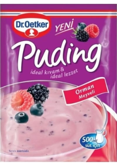 Dr Oetker Orman Meyveli Puding 81 Gr.