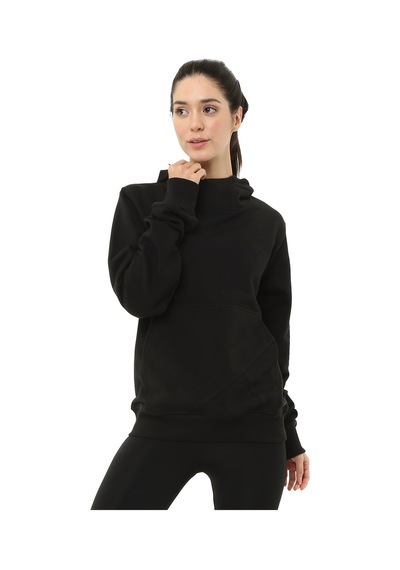 Scorp Heat Kapüşonlu Kadın Sweatshirt Siyah