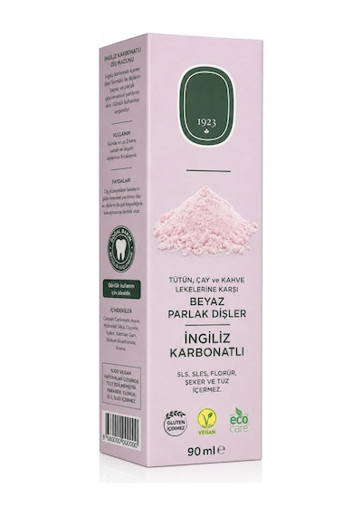 İngiliz Karbonatlı Diş Macunu 90 Ml