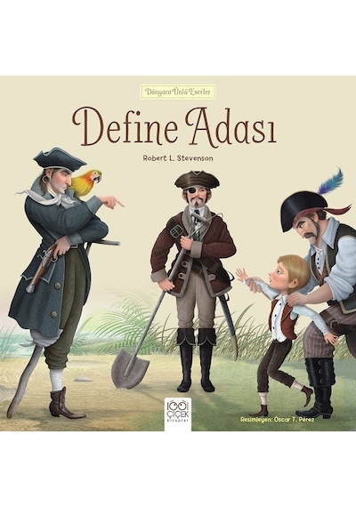 Define Adası-Dünyaca Ünlü Eserler - Robert Louis Stevenson - 1001 Çiçek