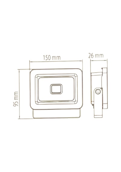 Horoz 068-008-0030 Pars-30 Led Projektör 30w Beyaz Işık