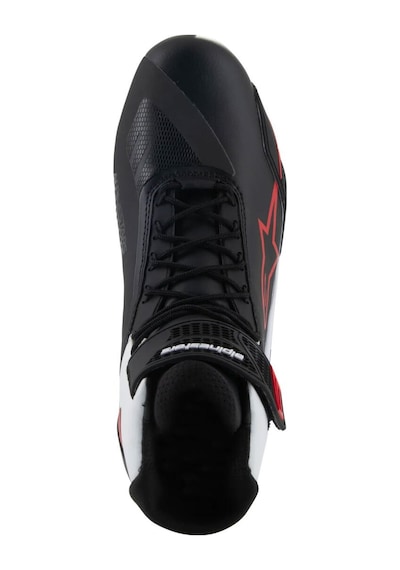Alpinestars Faster-4 Korumalı Motosiklet Botu Siyah Beyaz Kırmızı