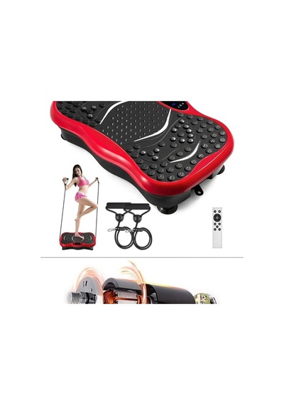 Egzersiz Plak 3d Titreşimli Müzikli Fitness İçin Tam Tüm Vücut Titreşimli Makine