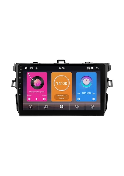 Toyota Corolla Android Multimedya Sistemi 2008-2012 Crv-4543xaa