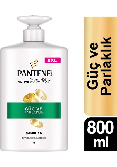 Güç Ve Parlaklık Şampuan 800 Ml-