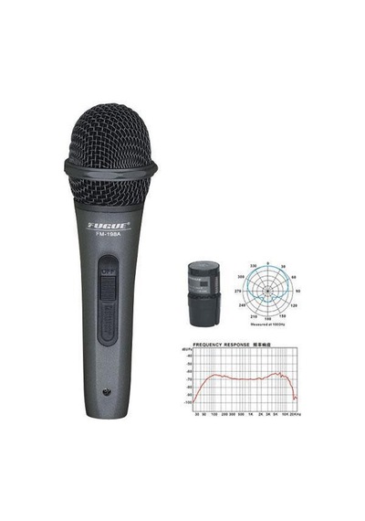 Fugue Fm-198A Kablo Dahil Dinamik Mikrofon