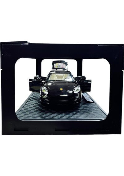 1:24 Metal Model Koleksiyon Araba Porsche Siyah 21 Cm Cz127b