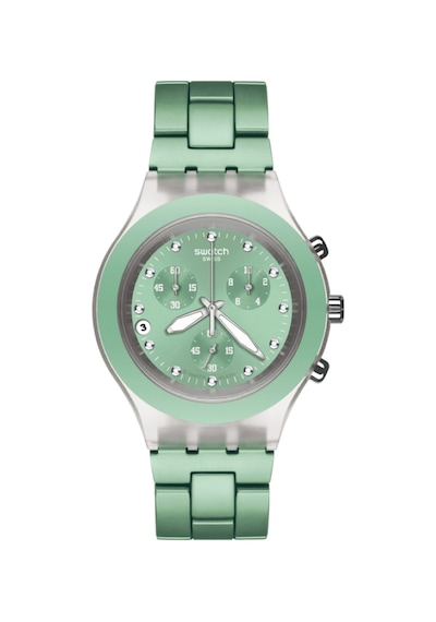 Swatch Full-Blooded Mint Bayan Kol Saati SVCK4056AG